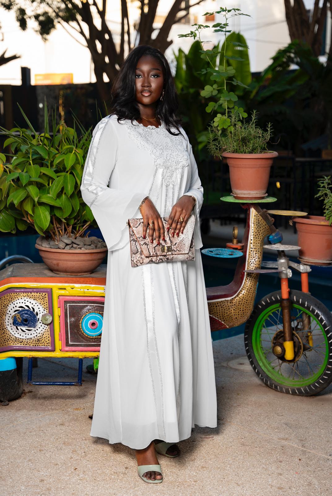 Abaya Lumière Blanche