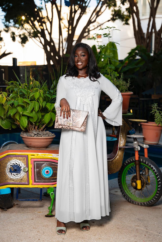 Abaya Lumière Blanche